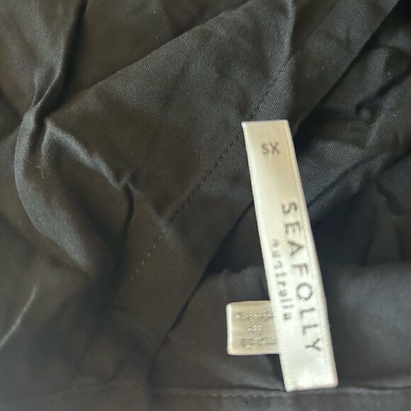 Seafolly Dress or Swim Coverup, Black, size XS, NWOT - Picture 4 of 6